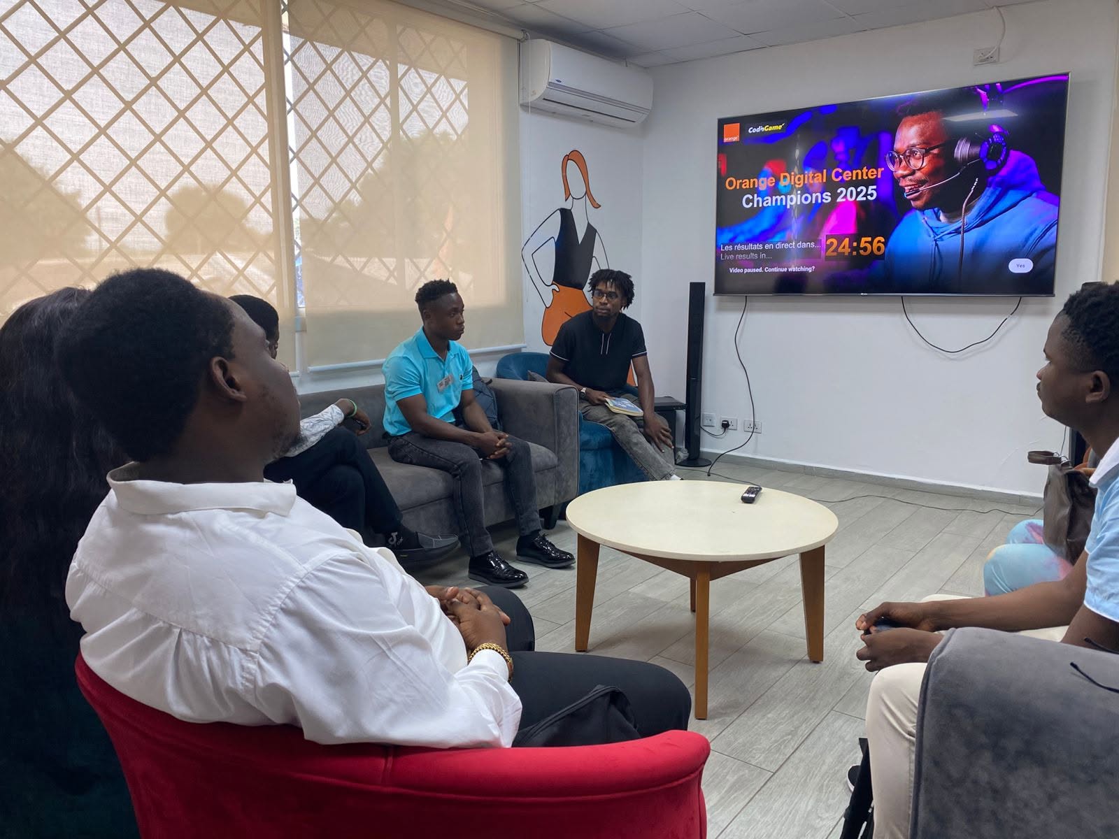 Orange Digital Center Liberia training session