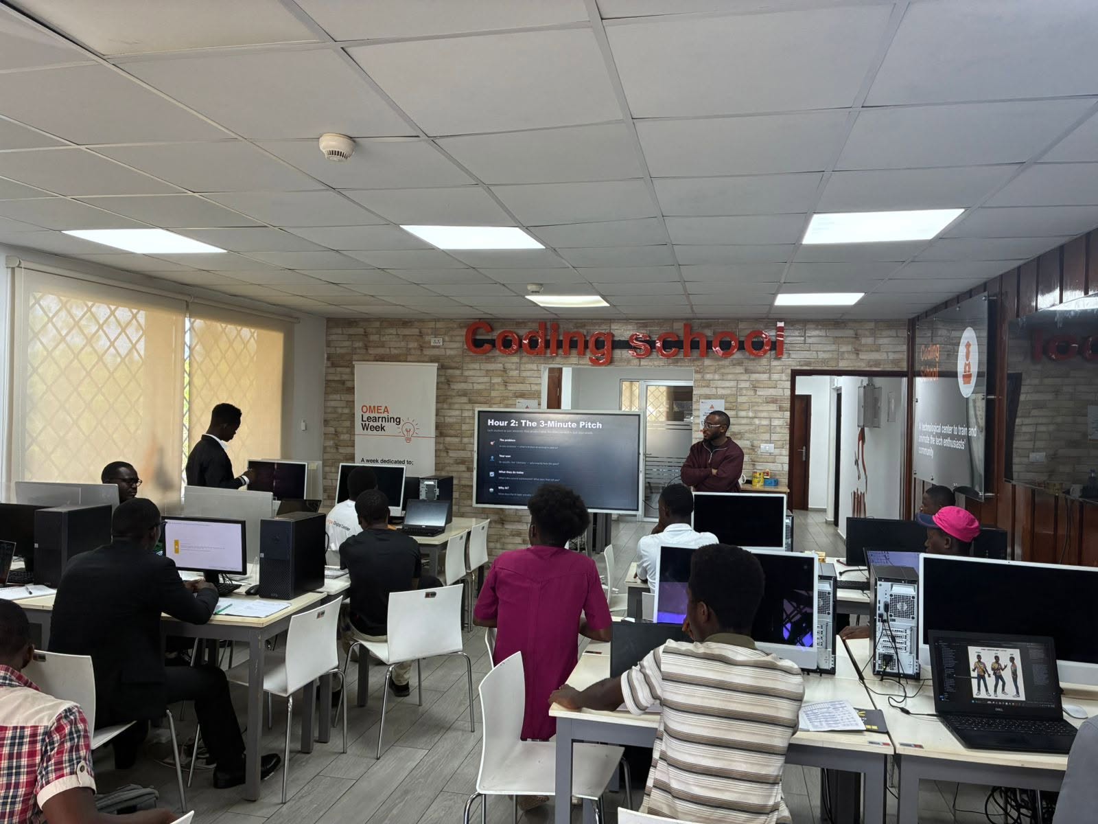 Orange Digital Center Liberia training session