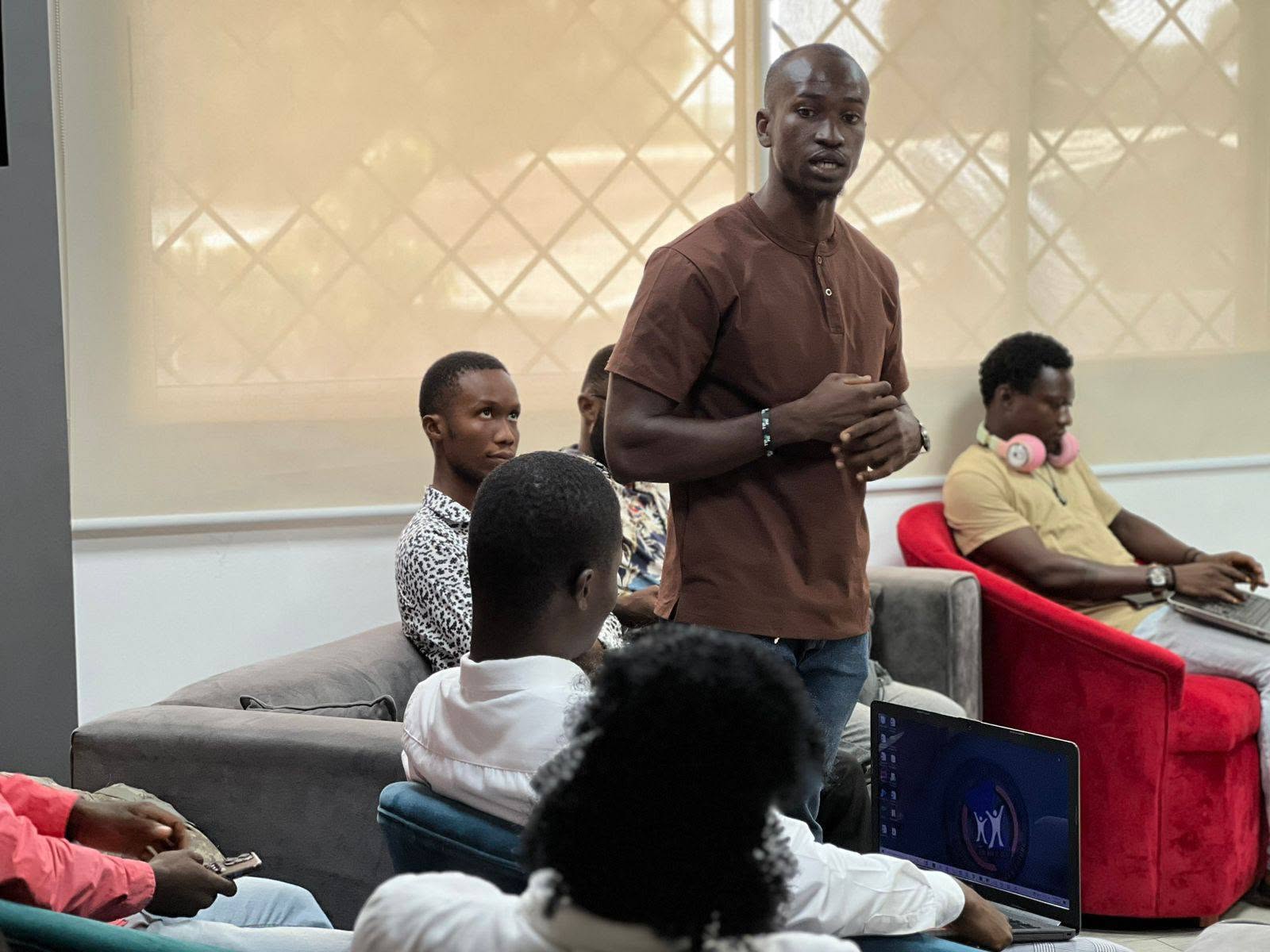 Orange Digital Center Liberia training session