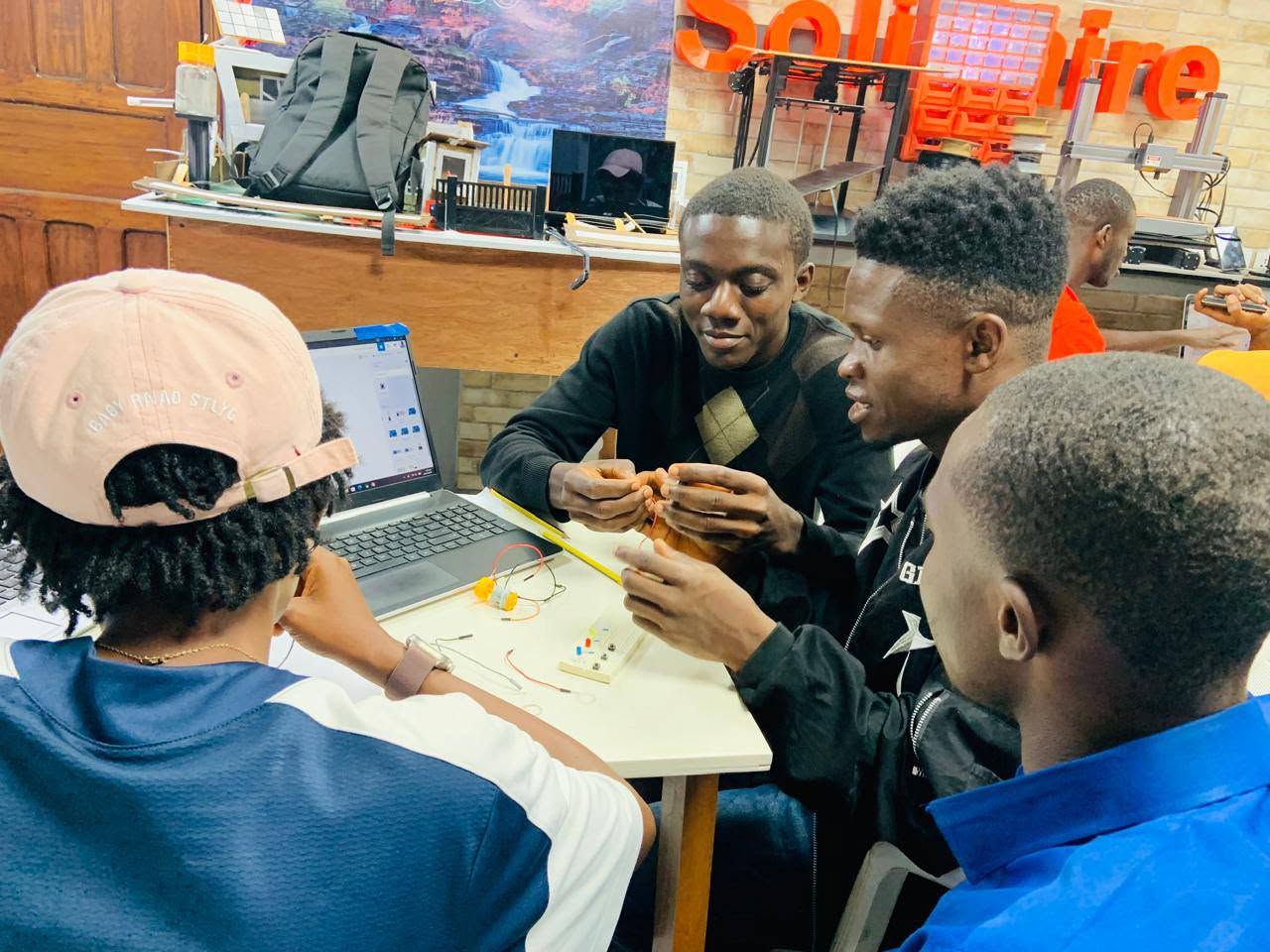 Orange Digital Center Liberia training session